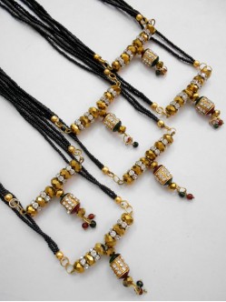 Meenakari Mangalsutra (6 Pcs)